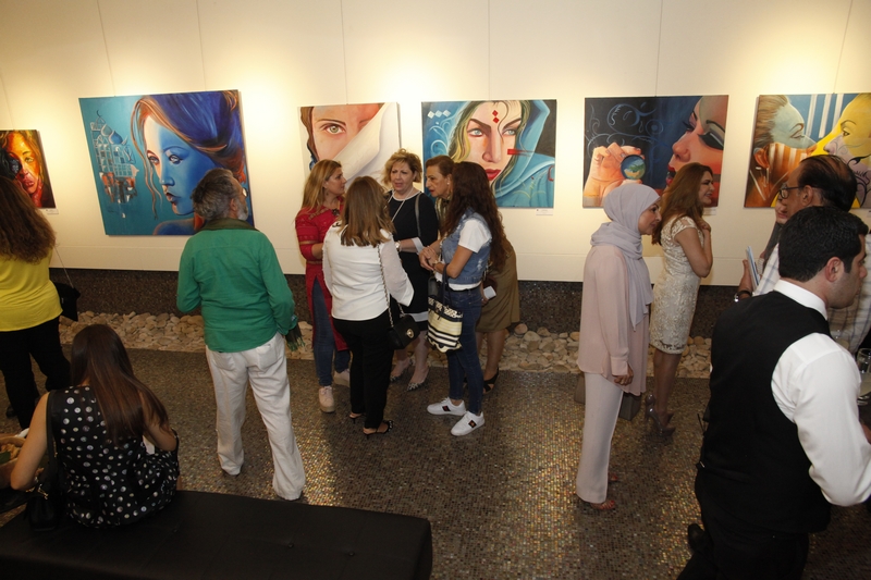 Opening of Nina Taher's Solo Exhibition 'Woman'